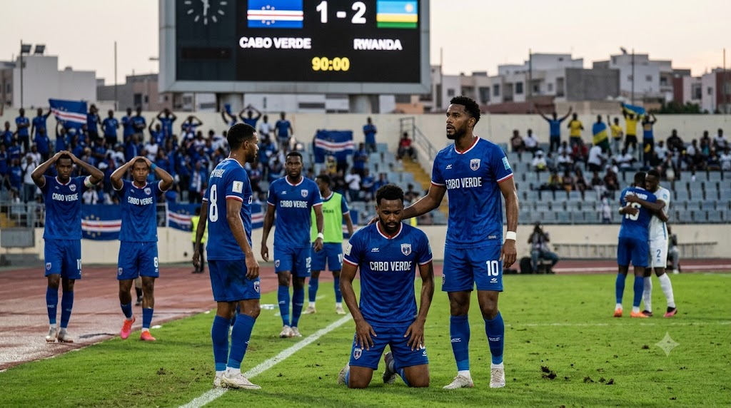 Cabo Verde Suffer 1–2 Home Defeat to Rwanda in AFCON Qualifier