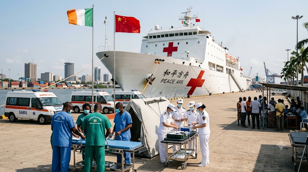 Chinese Hospital Ship to Provide Free Specialist Care in Abidjan
