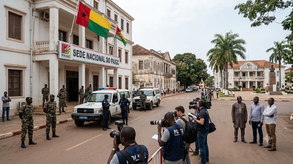 Security Forces Occupy PAIGC Headquarters in Bissau