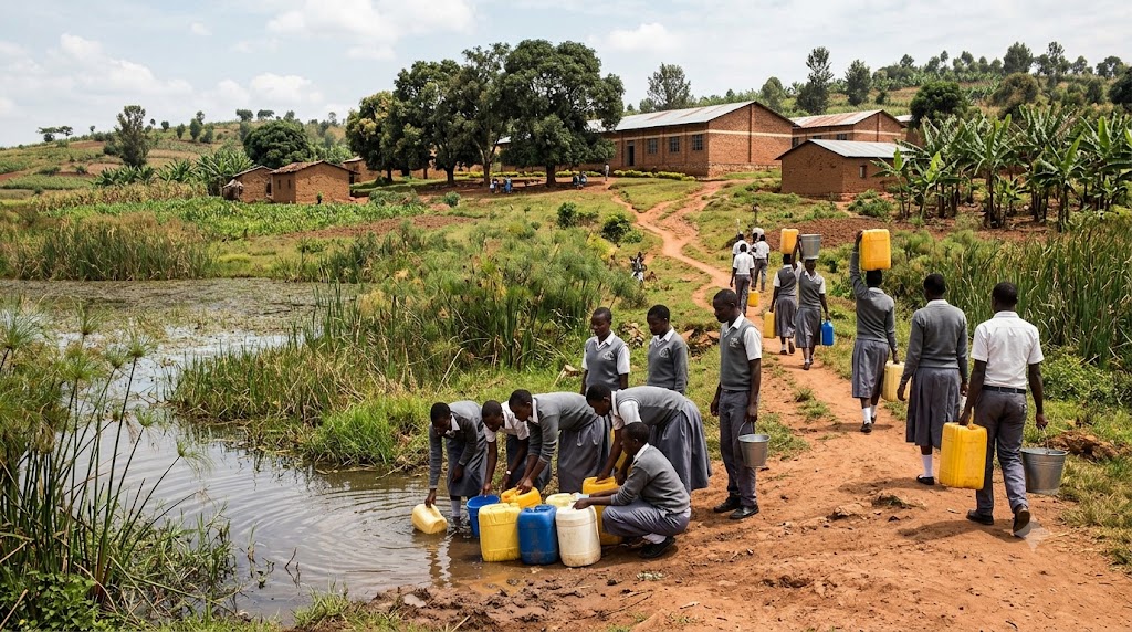 Burundi School Water Crisis Puts 800+ Students Under Pressure