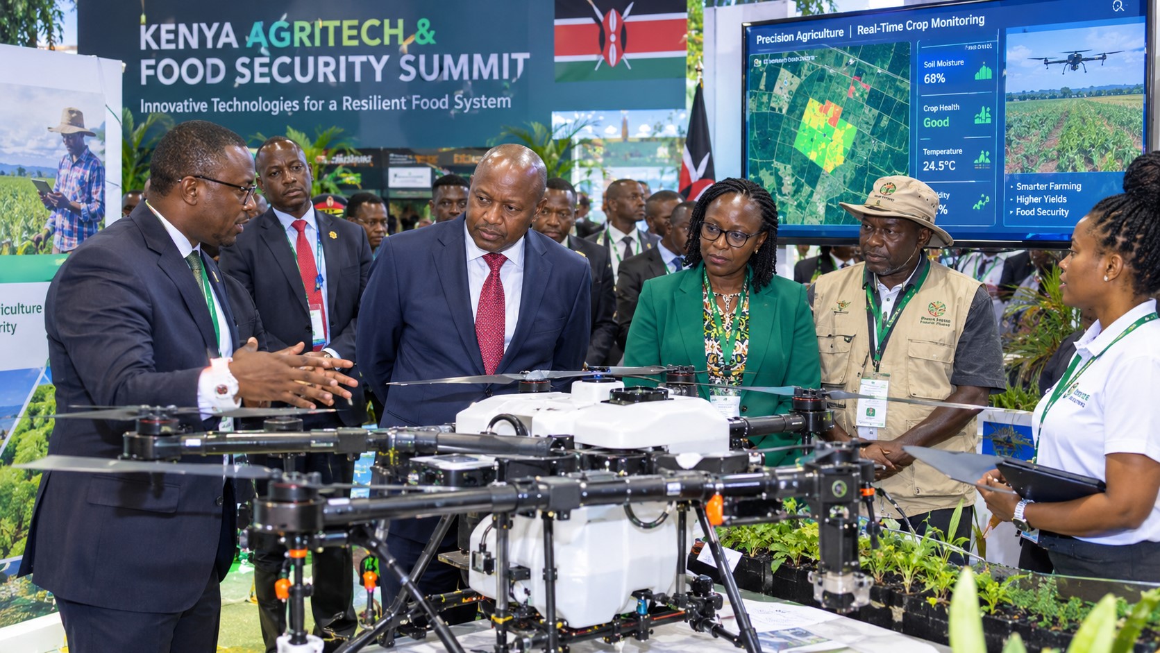 Kenya Accelerates Smart Farming Push With Drones and Digital Technology