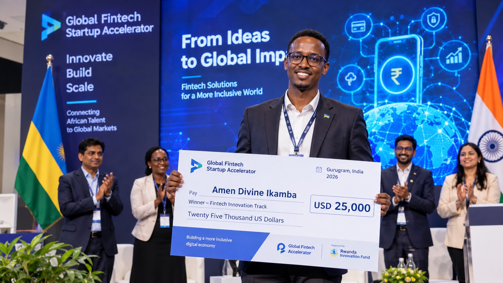 Rwanda Tech Startup PACIN Wins $10,000 in India, Boosting Local Fintech Ambitions